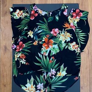 Flowered blouse
